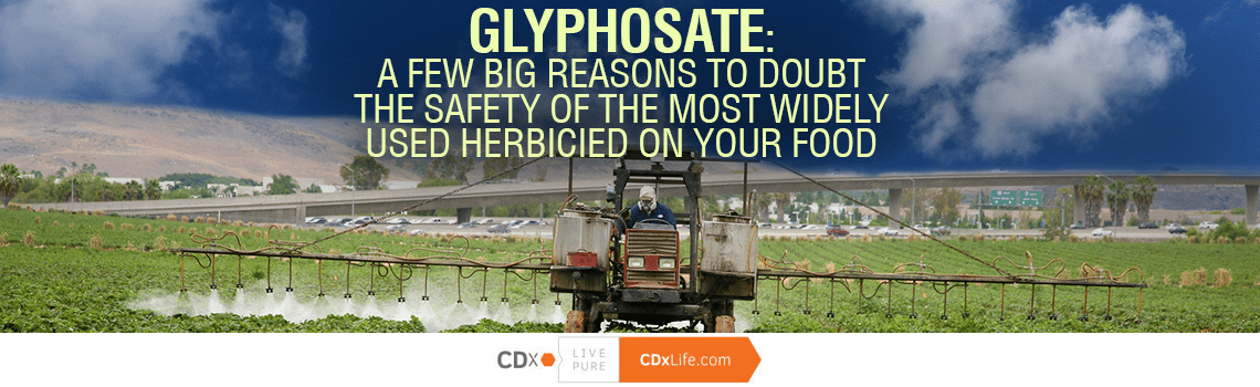 Glyphosate: Why Any Reasonable Person Would Be Disturbed