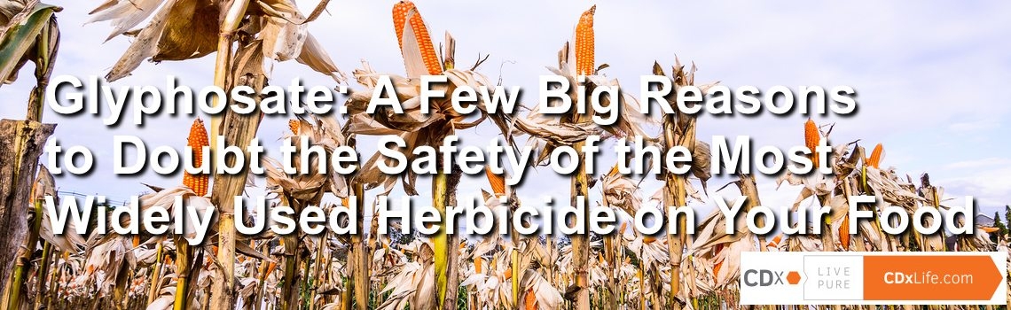 Glyphosate: A Few Big Reasons to Doubt the Safety